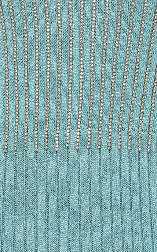BLUGIRL-Rochie tricotata din fir lurex